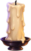 Halloween candle