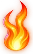 Halloween flame
