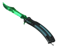 ★ Butterfly Knife | Gamma Doppler (Minimal Wear), Emerald phase